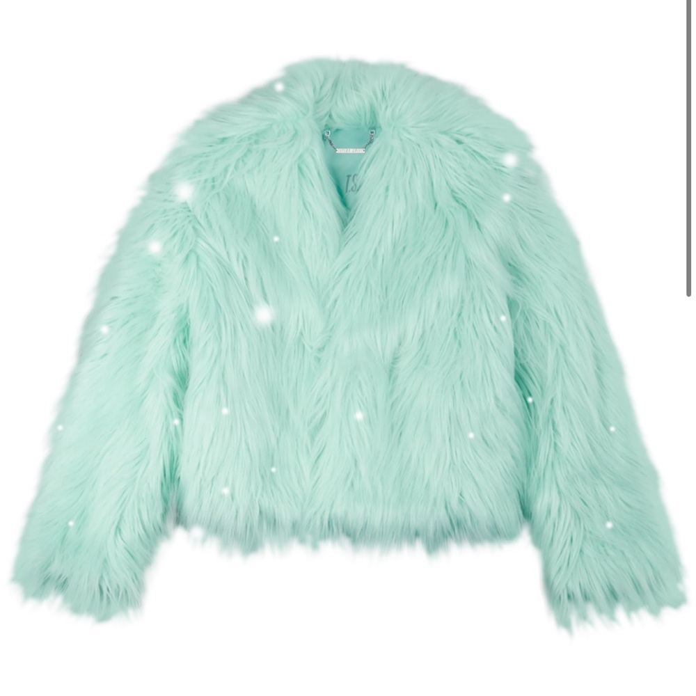 Taylor Swift Mint Teddy Jacket